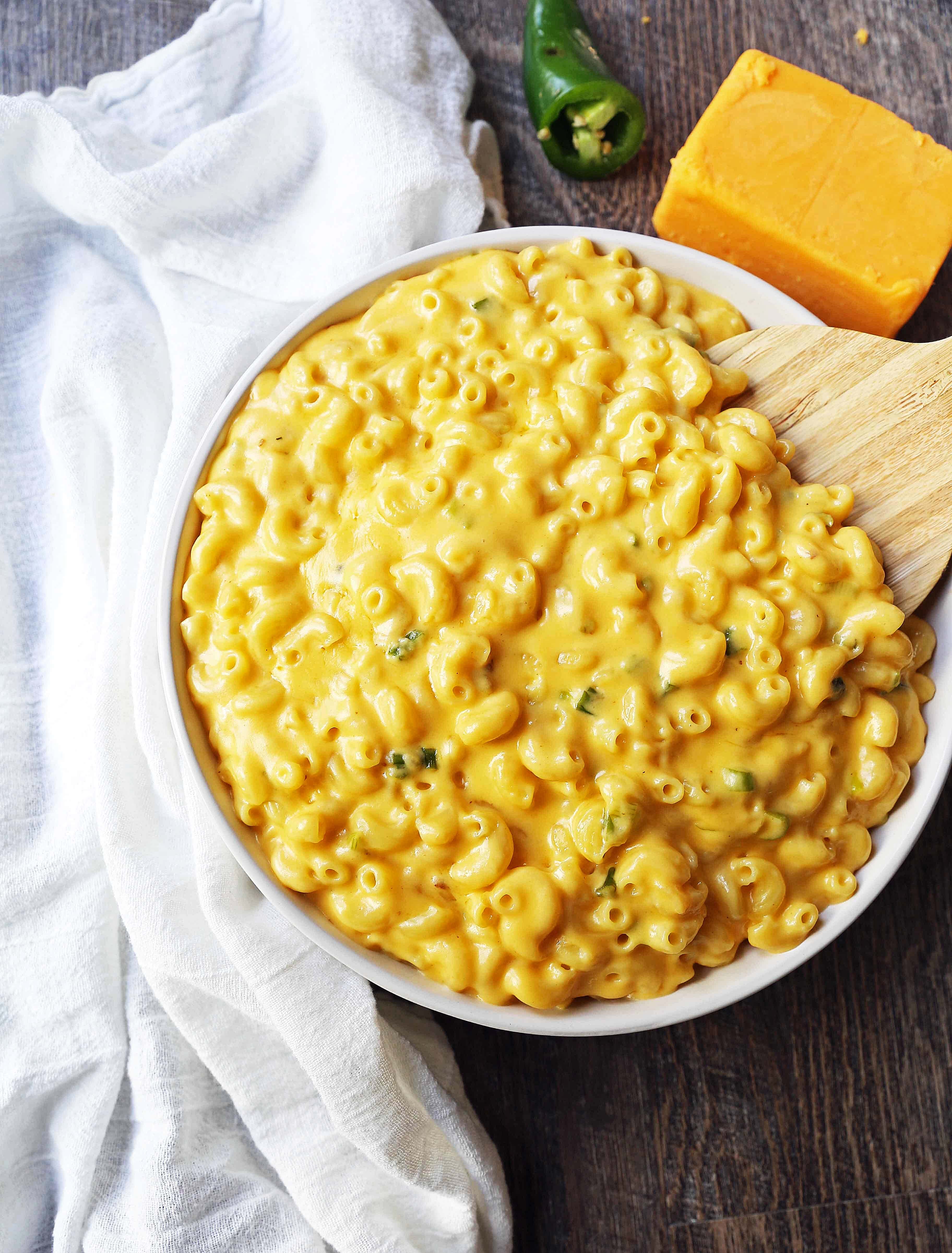 cheddar cheese cream cheese sauce for mac and cheese